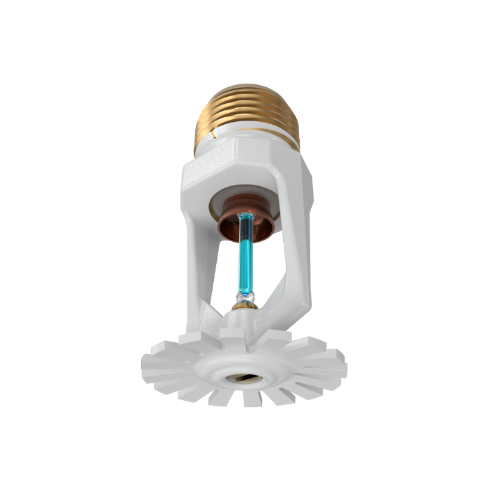 Viking® VK302, Model M, 5.6K, Standard, Pendent, QR, 1/2" NPT, White, 286 Degree 12979MG/W Fire Sprinkler Head