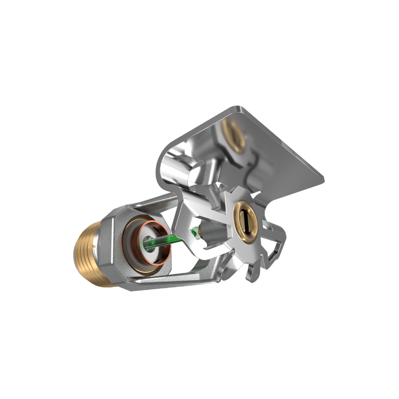 Viking® VK305, Model M, 5.6K, Standard, Horizontal Sidewall, QR, 1/2" NPT, Chrome, 200 Degree 12997FE Fire Sprinkler Head - WeSupplyIt.com