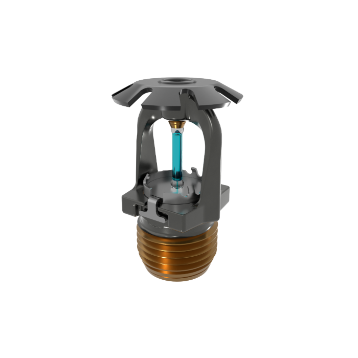 Viking® VK3101, 5.6K, Standard, Conventional, QR, 1/2" NPT, Black, 286 Degree 23908MG/B Fire Sprinkler Head