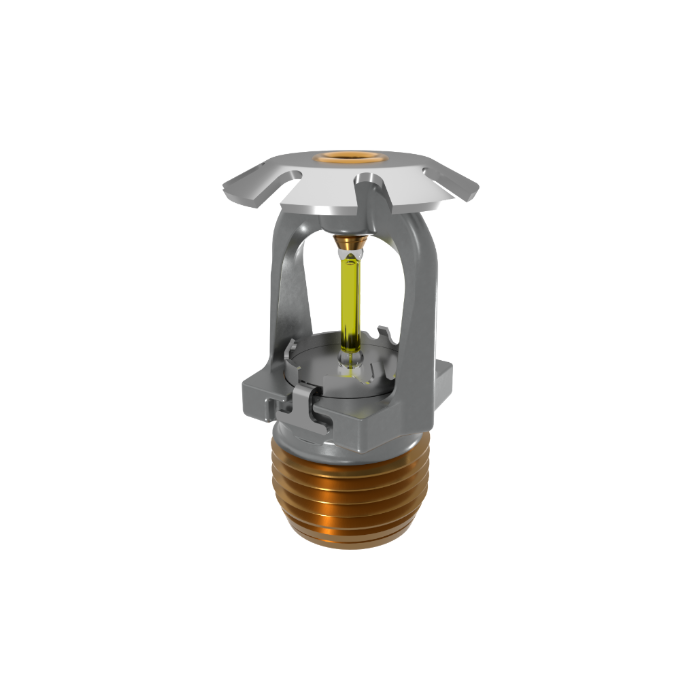 Viking® VK3101, 5.6K, Standard, Conventional, QR, 1/2" NPT, Chrome, 175 Degree 23908FD Fire Sprinkler Head