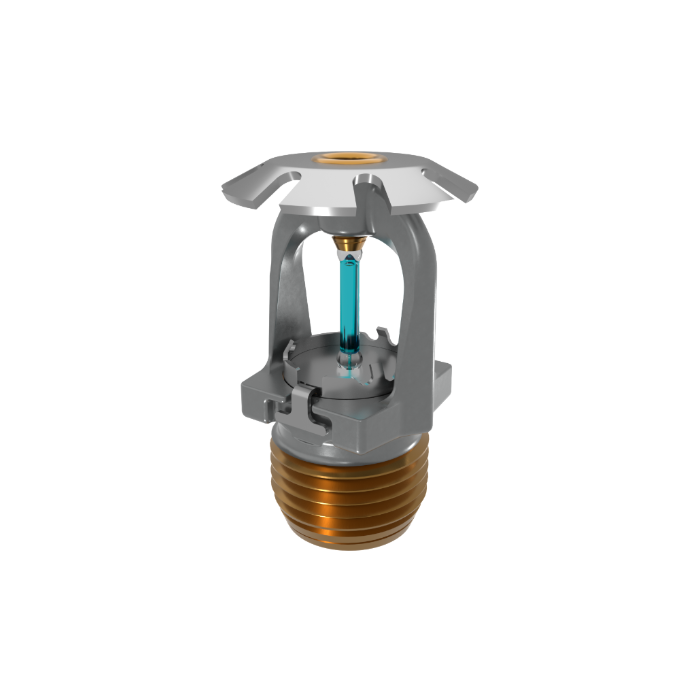 Viking® VK3101, 5.6K, Standard, Conventional, QR, 1/2" NPT, Chrome, 286 Degree 23908FG Fire Sprinkler Head