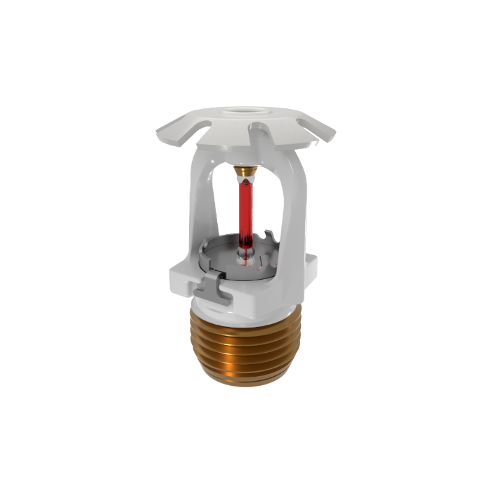 Viking® VK3101, 5.6K, Standard, Conventional, QR, 1/2" NPT, White, 155 Degree 23908MB/W Fire Sprinkler Head