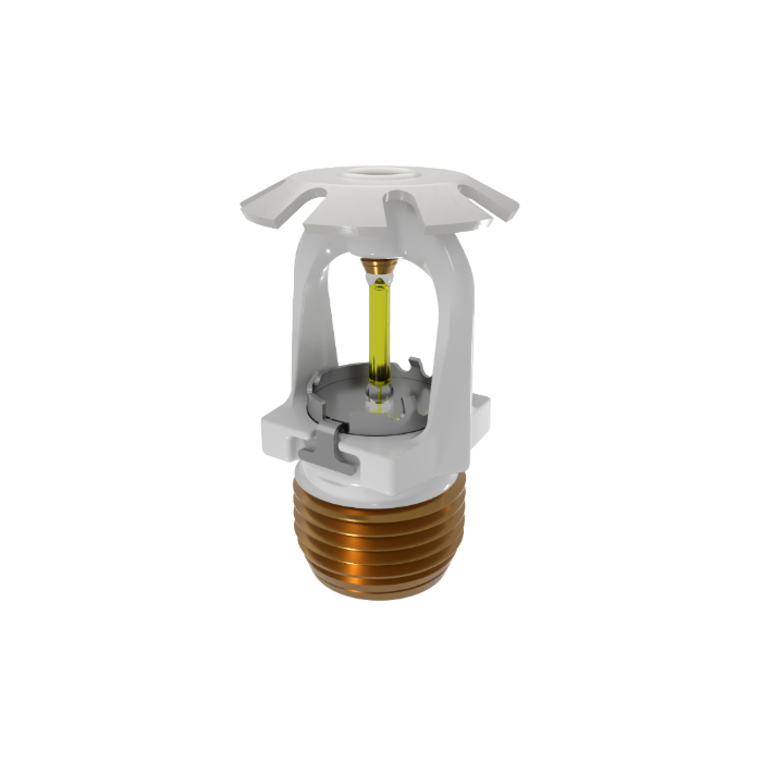 Viking® VK3101, 5.6K, Standard, Conventional, QR, 1/2" NPT, White, 175 Degree 23908MD/W Fire Sprinkler Head