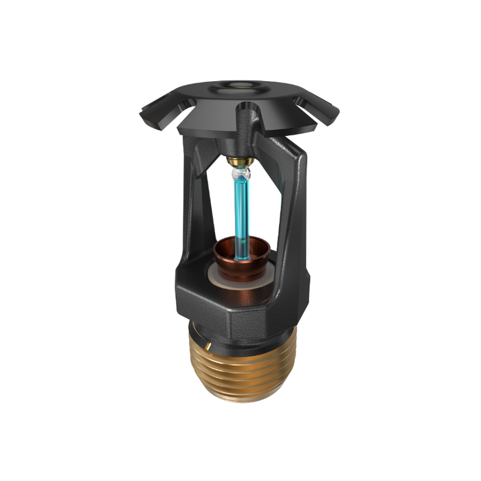 Viking® VK310, Model M, 5.6K, Standard, Conventional, QR, 1/2" NPT, Black, 286 Degree 19391MG/B Fire Sprinkler Head