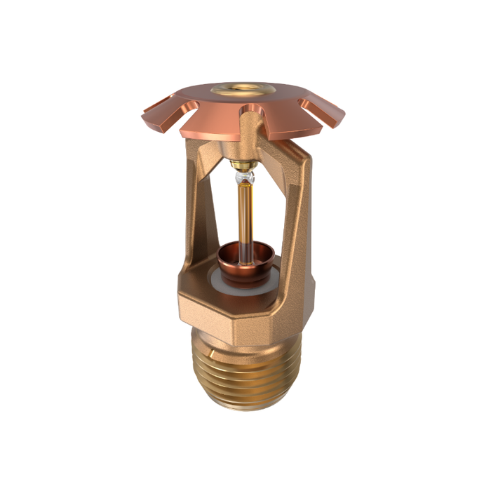 Viking® VK310, Model M, 5.6K, Standard, Conventional, QR, 1/2" NPT, Brass, 135 Degree 19391AA Fire Sprinkler Head