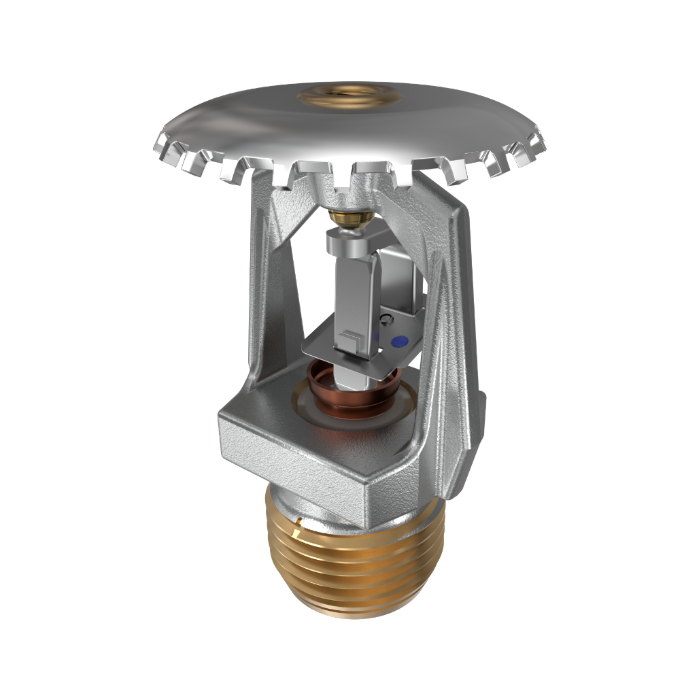 Viking® VK316, Model M, 5.6K, Standard, Fusible Link, High Pressure, Upright, QR, 1/2" NPT, Chrome, 280 Degree 13953FG Fire Sprinkler Head - WeSupplyIt.com