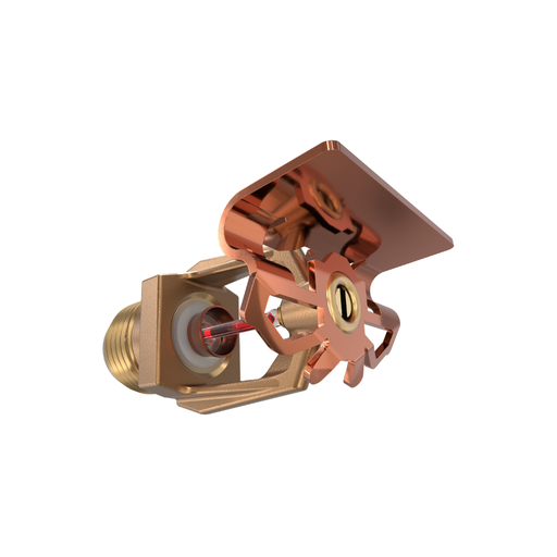 Viking® VK319, Model M, 5.6K, Standard, High Pressure 250 PSI, Horizontal Sidewall, QR, 1/2" NPT, Brass, 155 Degree 12285AB Fire Sprinkler Head - WeSupplyIt.com