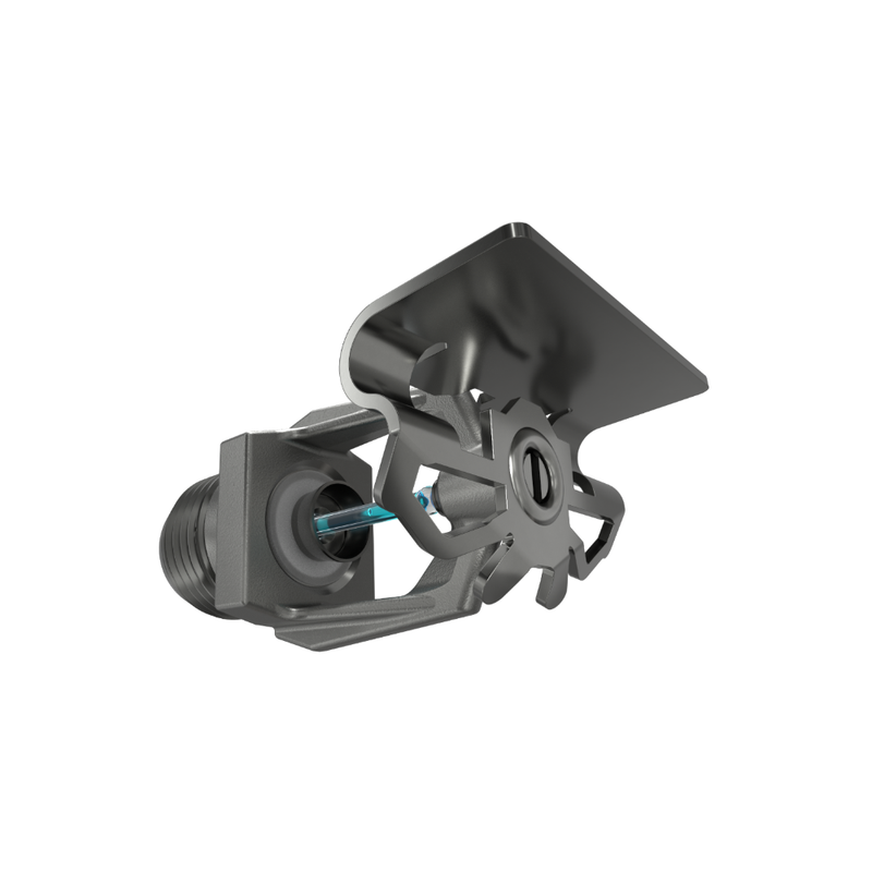 Viking® VK319, Model M, 5.6K, Standard, High Pressure 250 PSI, Horizontal Sidewall, QR, 1/2" NPT, Nickel PTFE (ENT), 286 Degree 12285JNG Fire Sprinkler Head - WeSupplyIt.com