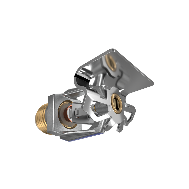 Viking® VK320, Model M, 5.6K, Standard, Fusible Link, High Pressure, Horizontal Sidewall, QR, 1/2" NPT, Chrome, 280 Degree 13955FG Fire Sprinkler Head - WeSupplyIt.com