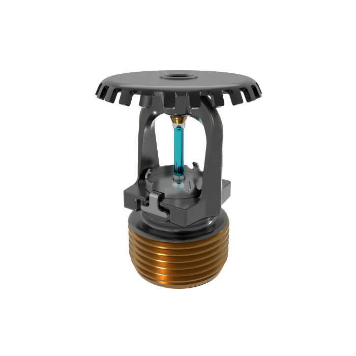 Viking® VK3501, XT1, 8.0K, Standard, Upright, QR, 3/4" NPT, Black, 286 Degree 23877MG/B Fire Sprinkler Head - WeSupplyIt.com
