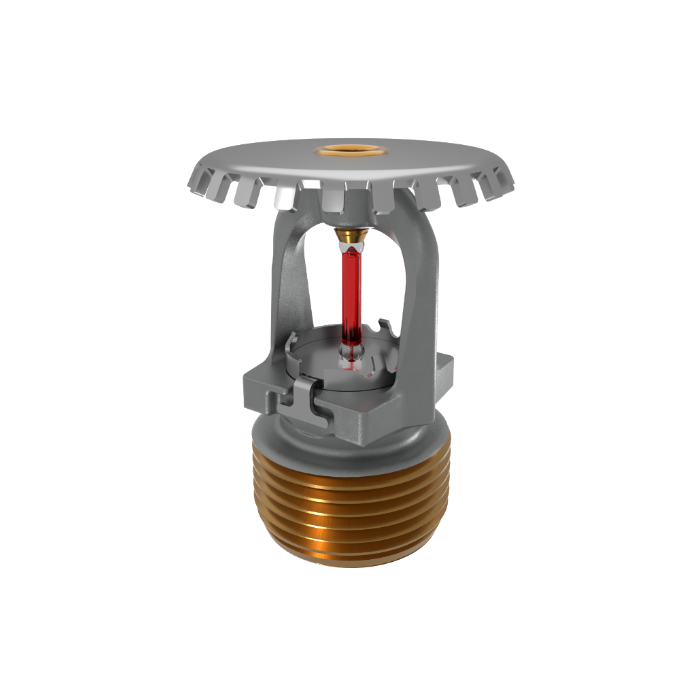 Viking® VK3501, XT1, 8.0K, Standard, Upright, QR, 3/4" NPT, Chrome, 155 Degree 23877FB Fire Sprinkler Head