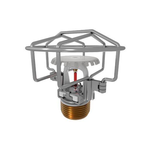 Viking® VK3501, XT1, Intermediate Level/In-Rack, Preassembled w/ Guard, 8.0K, Upright, QR, 3/4" NPT, White, 155 Degree 23877MB/WG Fire Sprinkler Head - WeSupplyIt.com