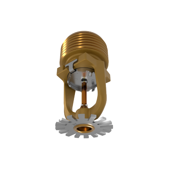 Viking® VK3521, XT1, 8.0K, Standard, Pendent, QR, 3/4" NPT, Brass, 135 Degree 23878AA Fire Sprinkler Head