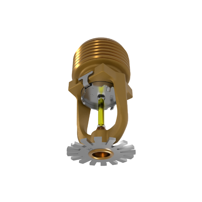 Viking® VK3521, XT1, 8.0K, Standard, Pendent, QR, 3/4" NPT, Brass, 175 Degree 23878AD Fire Sprinkler Head