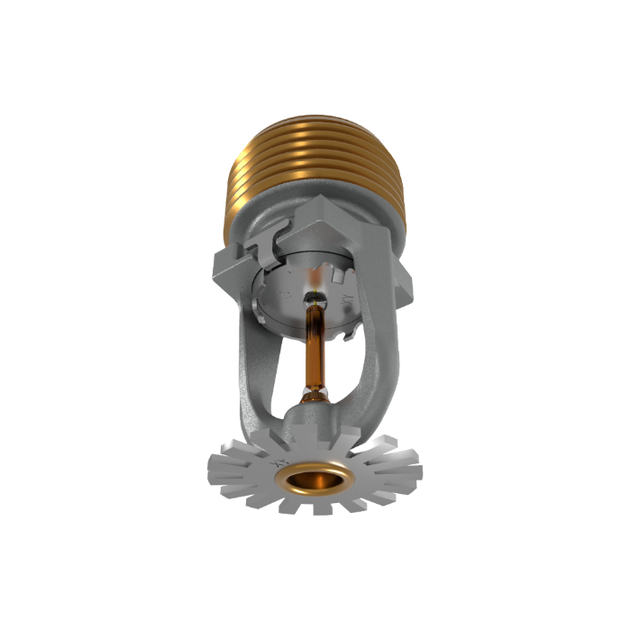 Viking® VK3521, XT1, 8.0K, Standard, Pendent, QR, 3/4" NPT, Chrome, 135 Degree 23878FA Fire Sprinkler Head