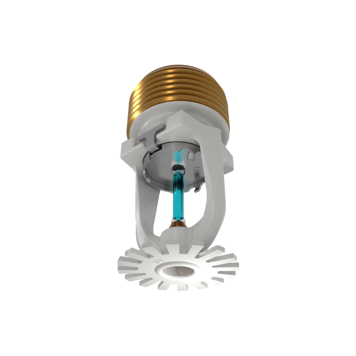 Viking® VK3521, XT1, 8.0K, Standard, Pendent, QR, 3/4" NPT, White, 286 Degree 23878MG/W Fire Sprinkler Head