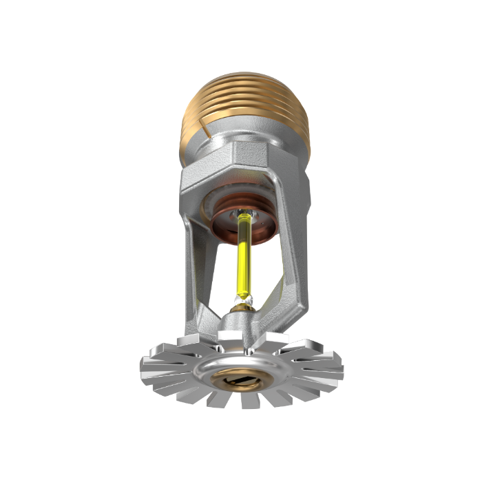 Viking® VK352, Model M, 8.0K, Standard, Pendent, QR, 3/4" NPT, Chrome, 175 Degree 18258FD Fire Sprinkler Head