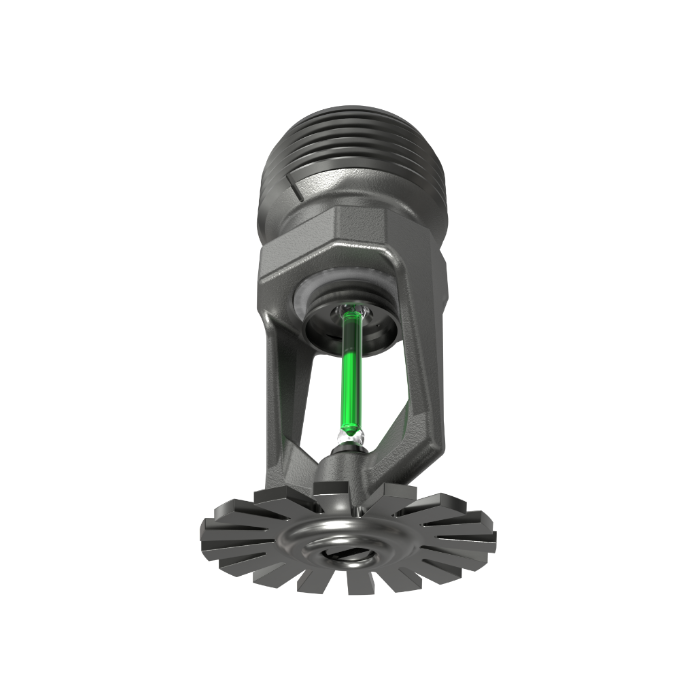 Viking® VK352, Model M, 8.0K, Standard, Pendent, QR, 3/4" NPT, Nickel PTFE (ENT), 200 Degree 18258JNE Fire Sprinkler Head - WeSupplyIt.com