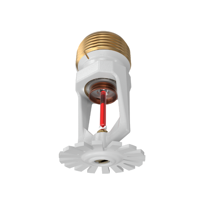 Viking® VK352, Model M, 8.0K, Standard, Pendent, QR, 3/4" NPT, White, 155 Degree 18258MB/W Fire Sprinkler Head