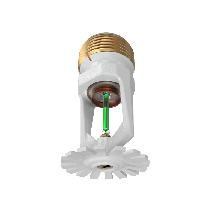 Viking® VK352, Model M, 8.0K, Standard, Pendent, QR, 3/4" NPT, White, 200 Degree 18258ME/W Fire Sprinkler Head