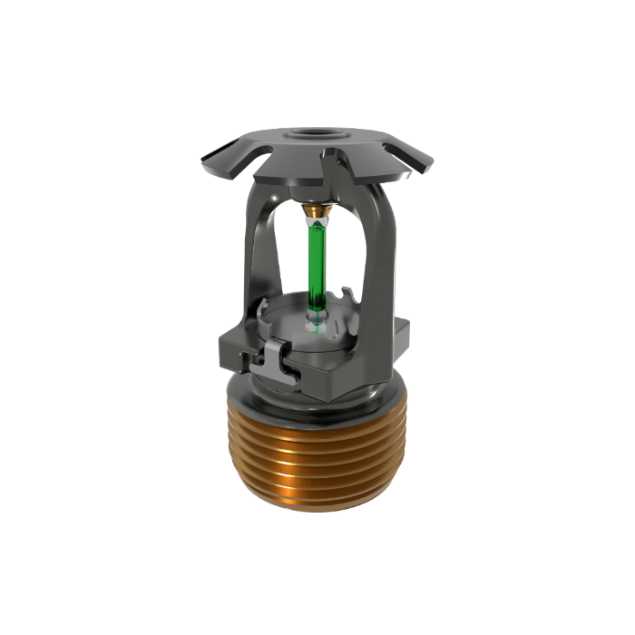 Viking® VK3541, 8.0K, Standard, Conventional, QR, 3/4" NPT, Black, 200 Degree 23912ME/B Fire Sprinkler Head