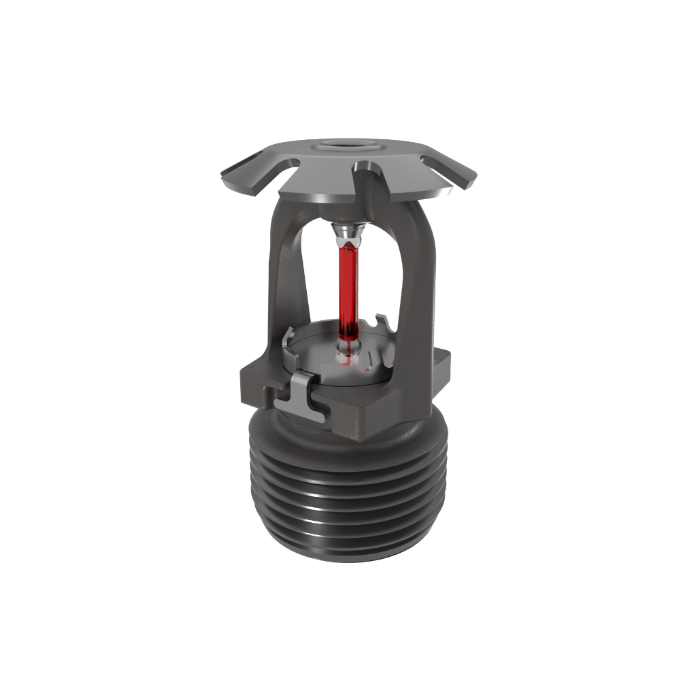 Viking® VK3541, 8.0K, Standard, Conventional, QR, 3/4" NPT, Nickel PTFE (ENT), 155 Degree 23912JNB Fire Sprinkler Head