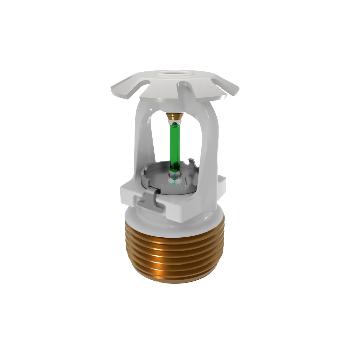 Viking® VK3541, 8.0K, Standard, Conventional, QR, 3/4" NPT, White, 200 Degree 23912ME/W Fire Sprinkler Head