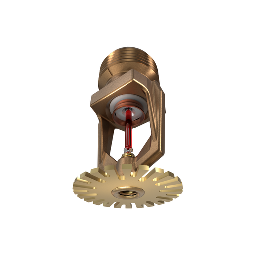 Viking® VK458, Freedom, Residential Sprinkler, Pendent, 7.4K, QR, 3/4" NPT, Brass, 155 Degree 13230AB Fire Sprinkler Head - WeSupplyIt.com