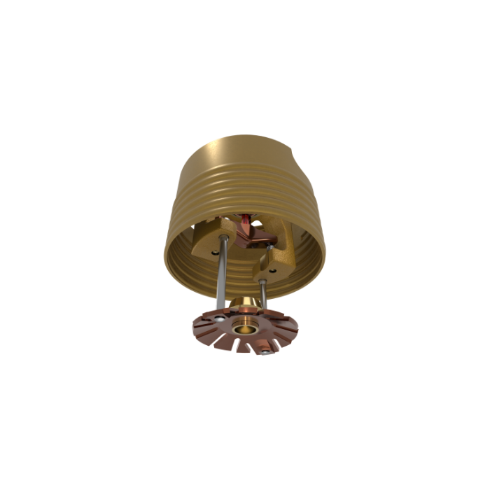 Viking® VK464, Mirage MRI Room, 8.0K, Standard, Concealed Pendent, QR, 3/4" NPT, Brass, 155 Degree 15481AB Fire Sprinkler Head