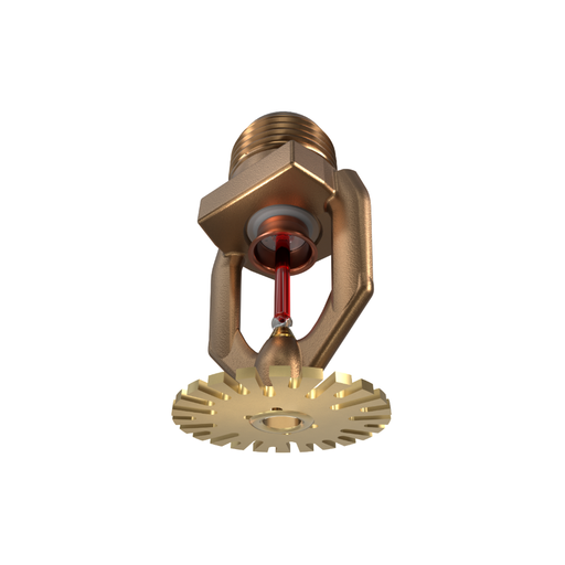 Viking® VK466, Freedom, Residential Sprinkler, Pendent, 5.2K, QR, 1/2" NPT, Brass, 155 Degree 13781AB Fire Sprinkler Head - WeSupplyIt.com