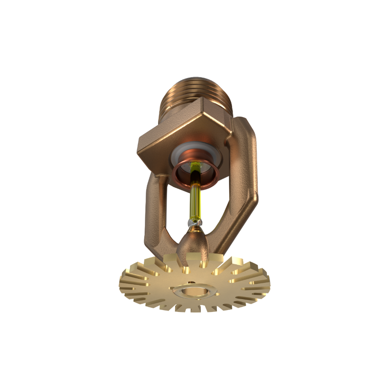 Viking® VK466, Freedom, Residential Sprinkler, Pendent, 5.2K, QR, 1/2" NPT, Brass, 175 Degree 13781AD Fire Sprinkler Head - WeSupplyIt.com
