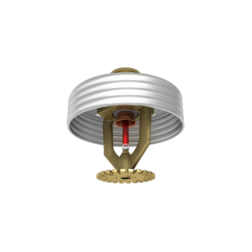 Viking® VK468-D, Freedom, Residential Sprinkler, Domed Concealed Pendent, 4.9K, QR, 1/2" NPT, Brass, 155 Degree 13637ABX Fire Sprinkler Head - WeSupplyIt.com