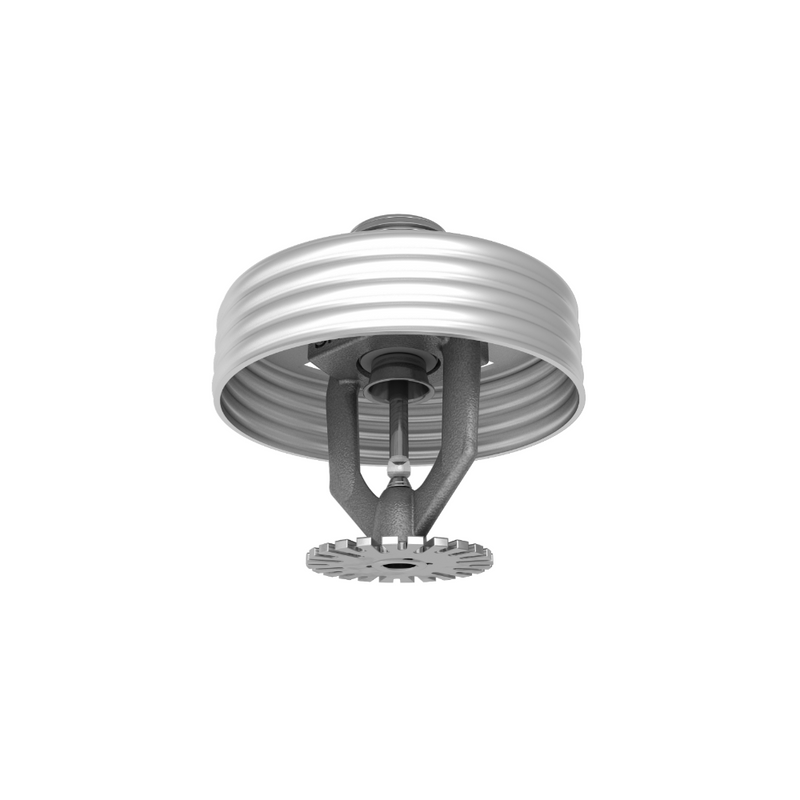 Viking® VK468-D, Freedom, Residential Sprinkler, Domed Concealed Pendent, 4.9K, QR, 1/2" NPT, Nickel PTFE (ENT), 175 Degree 13637JNDX Fire Sprinkler Head - WeSupplyIt.com