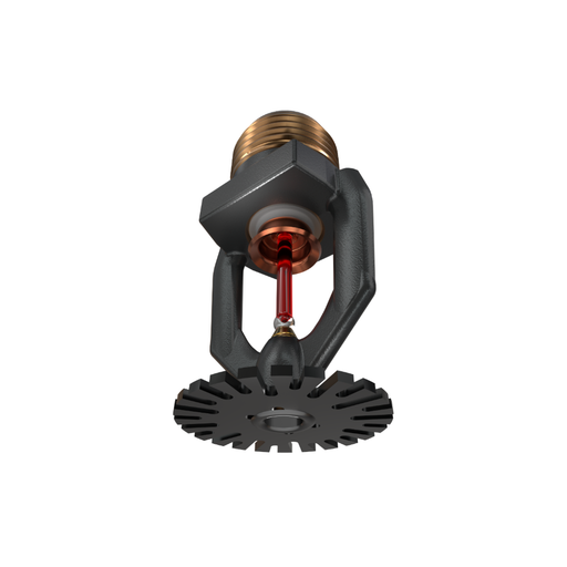 Viking® VK468, Freedom, Residential Sprinkler, Pendent, 4.9K, QR, 1/2" NPT, Black, 155 Degree 13637MB/B Fire Sprinkler Head - WeSupplyIt.com
