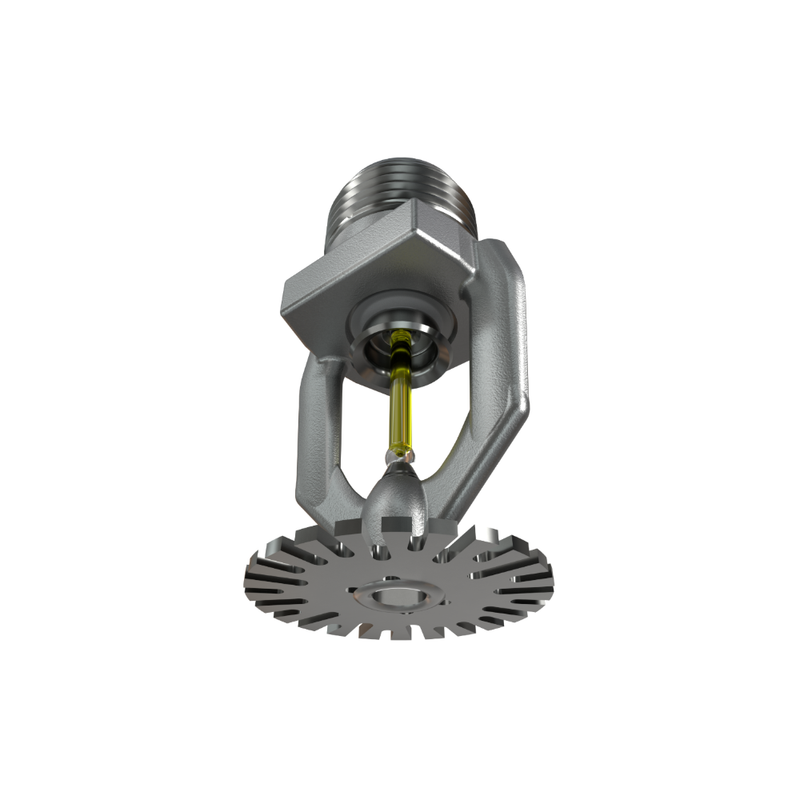 Viking® VK468, Freedom, Residential Sprinkler, Pendent, 4.9K, QR, 1/2" NPT, Nickel PTFE (ENT), 175 Degree 13637JND Fire Sprinkler Head - WeSupplyIt.com