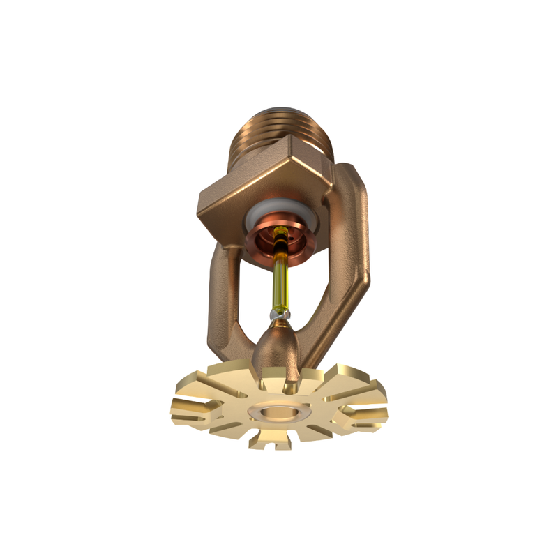 Viking® VK470, Freedom, Residential, 3.0K, Pendent, QR, 1/2" NPT, Brass, 175 Degree 17147AD Fire Sprinkler Head - WeSupplyIt.com