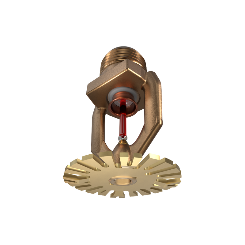 Viking® VK472, Freedom, Residential Sprinkler, Pendent, 5.8K, QR, 1/2" NPT, Brass, 155 Degree 16130AB Fire Sprinkler Head - WeSupplyIt.com