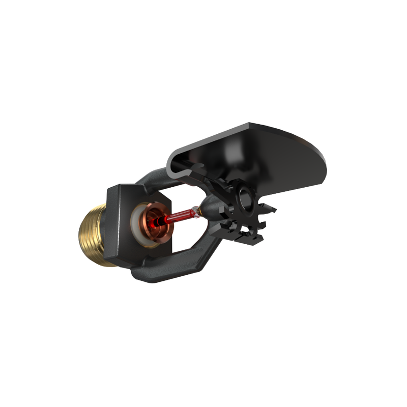 Viking® VK484, Freedom, Residential Sprinkler, Horizontal Sidewall, 4.2K, QR, 1/2" NPT, Black, 155 Degree 16240MB/B Fire Sprinkler Head - WeSupplyIt.com
