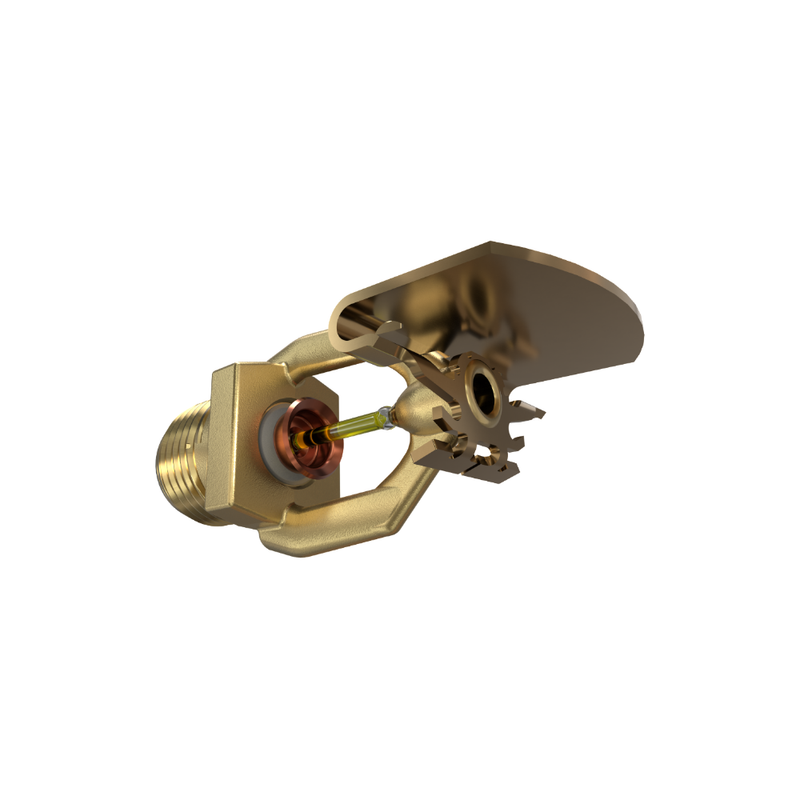 Viking® VK484, Freedom, Residential Sprinkler, Horizontal Sidewall, 4.2K, QR, 1/2" NPT, Brass, 175 Degree 16240AD Fire Sprinkler Head - WeSupplyIt.com