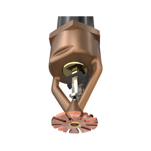 Viking® VK502, ESFR, Dry Sprinkler Pendent, 14.0K, Fusible Link, Pendent, Fast Response, Threaded, 1 ½” NPT, Brass, 165 Degree, 36” Length, 18177AC Fire Sprinkler Head - WeSupplyIt.com