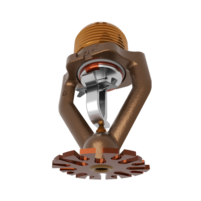 Viking® VK514, ESFR, Storage, 28.0K, Fusible Link, Pendent, Fast Response, 1" NPT, Brass, 165 Degree 22894AC Fire Sprinkler Head - WeSupplyIt.com