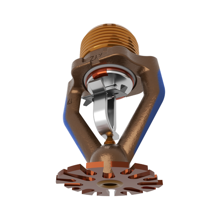 Viking® VK514, ESFR, Storage, 28.0K, Fusible Link, Pendent, Fast Response, 1" NPT, Brass, 205 Degree 22894AE Fire Sprinkler Head - WeSupplyIt.com