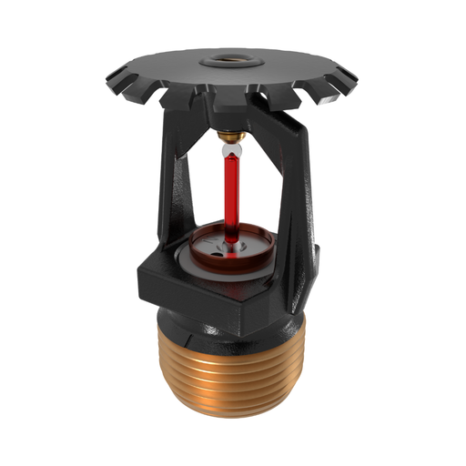 Viking® VK532, Microfast Model M, 11.2K, Extra Large Orifice, Extended Coverage, Upright, QR/SR, 3/4" NPT, Black, 155 Degree 08687MB/B Fire Sprinkler Head - WeSupplyIt.com