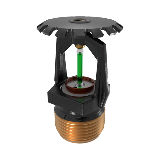 Viking® VK532, Microfast Model M, 11.2K, Extra Large Orifice, Extended Coverage, Upright, QR/SR, 3/4" NPT, Black, 200 Degree 08687ME/B Fire Sprinkler Head - WeSupplyIt.com