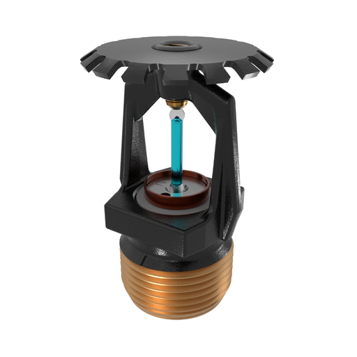 Viking® VK532, Microfast Model M, 11.2K, Extra Large Orifice, Extended Coverage, Upright, QR/SR, 3/4" NPT, Black, 286 Degree 08687MG/B Fire Sprinkler Head - WeSupplyIt.com