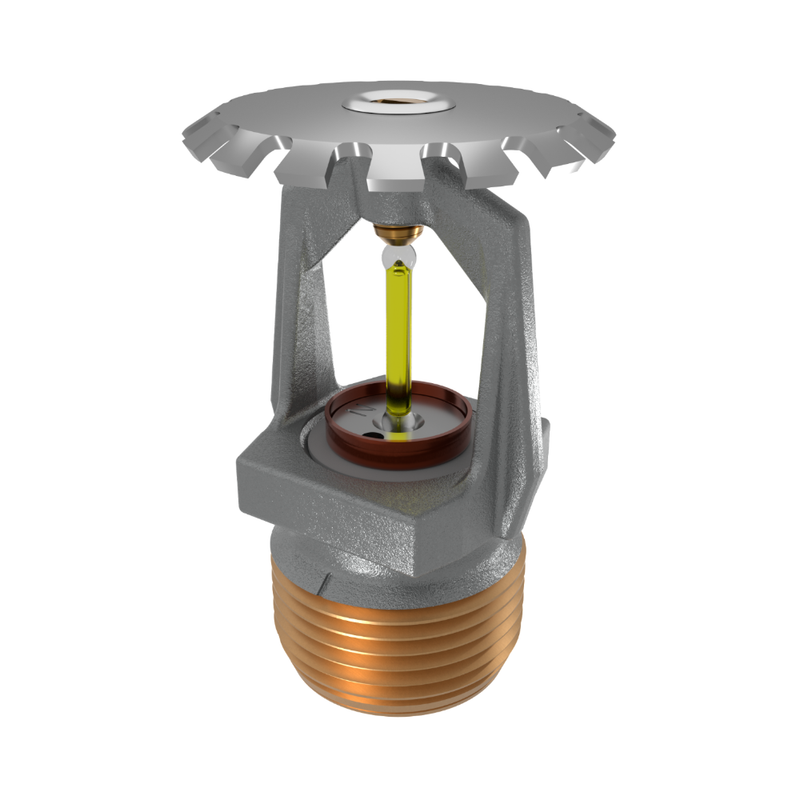 Viking® VK532, Microfast Model M, 11.2K, Extra Large Orifice, Extended Coverage, Upright, QR/SR, 3/4" NPT, Chrome, 175 Degree 08687FD Fire Sprinkler Head - WeSupplyIt.com