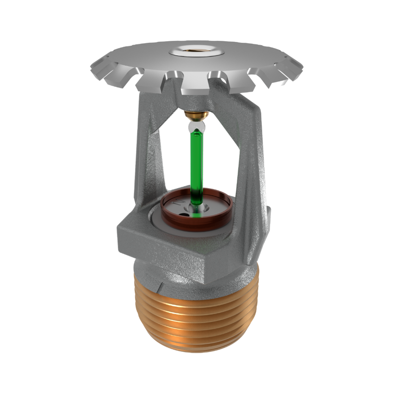 Viking® VK532, Microfast Model M, 11.2K, Extra Large Orifice, Extended Coverage, Upright, QR/SR, 3/4" NPT, Chrome, 200 Degree 08687FE Fire Sprinkler Head - WeSupplyIt.com
