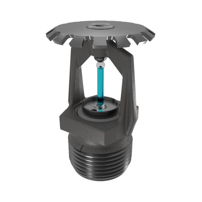 Viking® VK532, Microfast Model M, 11.2K, Extra Large Orifice, Extended Coverage, Upright, QR/SR, 3/4" NPT, Nickel PTFE (ENT), 286 Degree 08687JNG Fire Sprinkler Head - WeSupplyIt.com