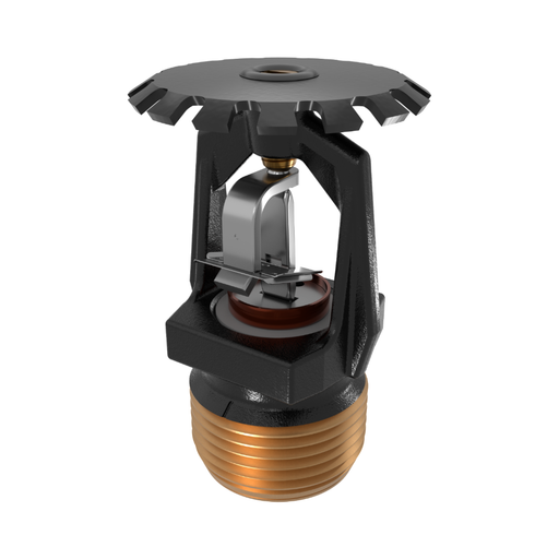 Viking® VK535, Microfast Model M, 11.2K, Extended Coverage, Fusible Link, Upright, QR, 3/4" NPT, Black, 165 Degree 14139MC/B Fire Sprinkler Head - WeSupplyIt.com
