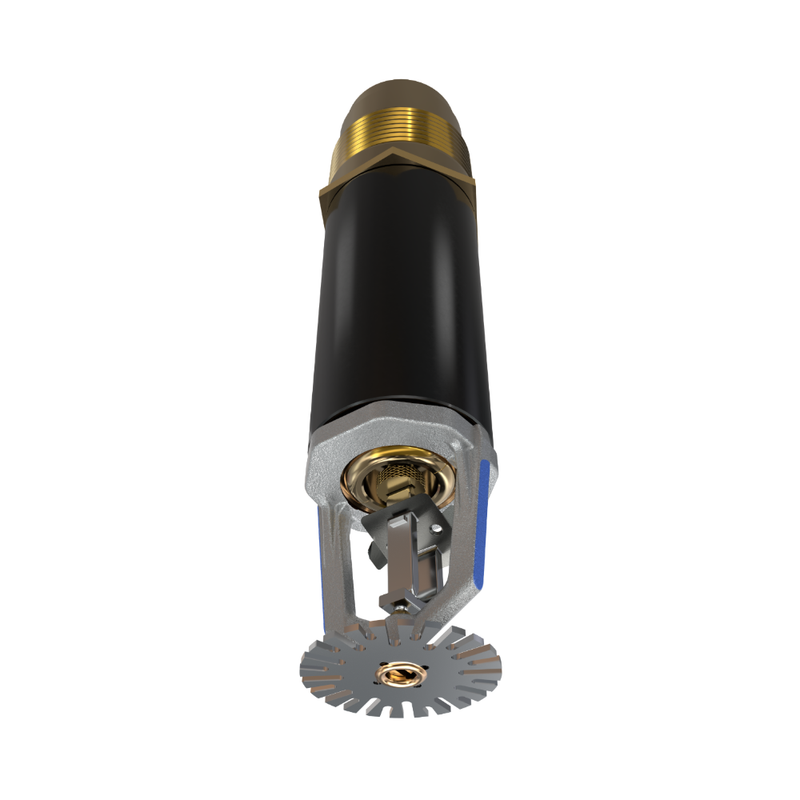Viking® VK544, ELO, Standard, Dry Sprinkler, 11.2K, Pendent, Fusible Link, SR, Plain Barrel, 1 1/4” NPT, Chrome, 205 Degree, 24” Length, 19830FE24 Fire Sprinkler Head - WeSupplyIt.com